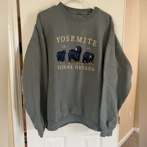 Vintage J Galt Oversized Yosemite Crewneck Pullover